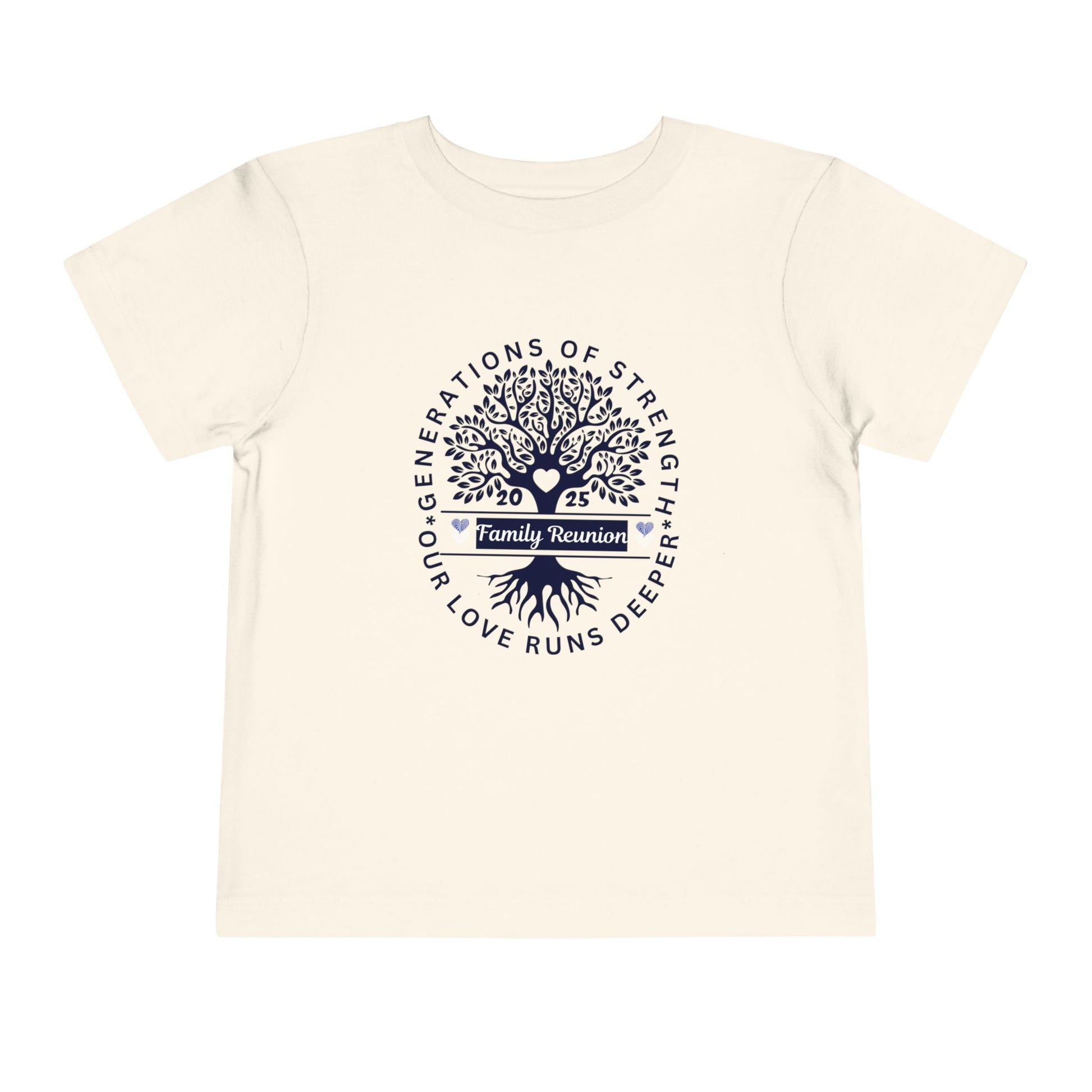 Generations of Strength – Family Reunion 2025 Toddler Short Sleeve Tee