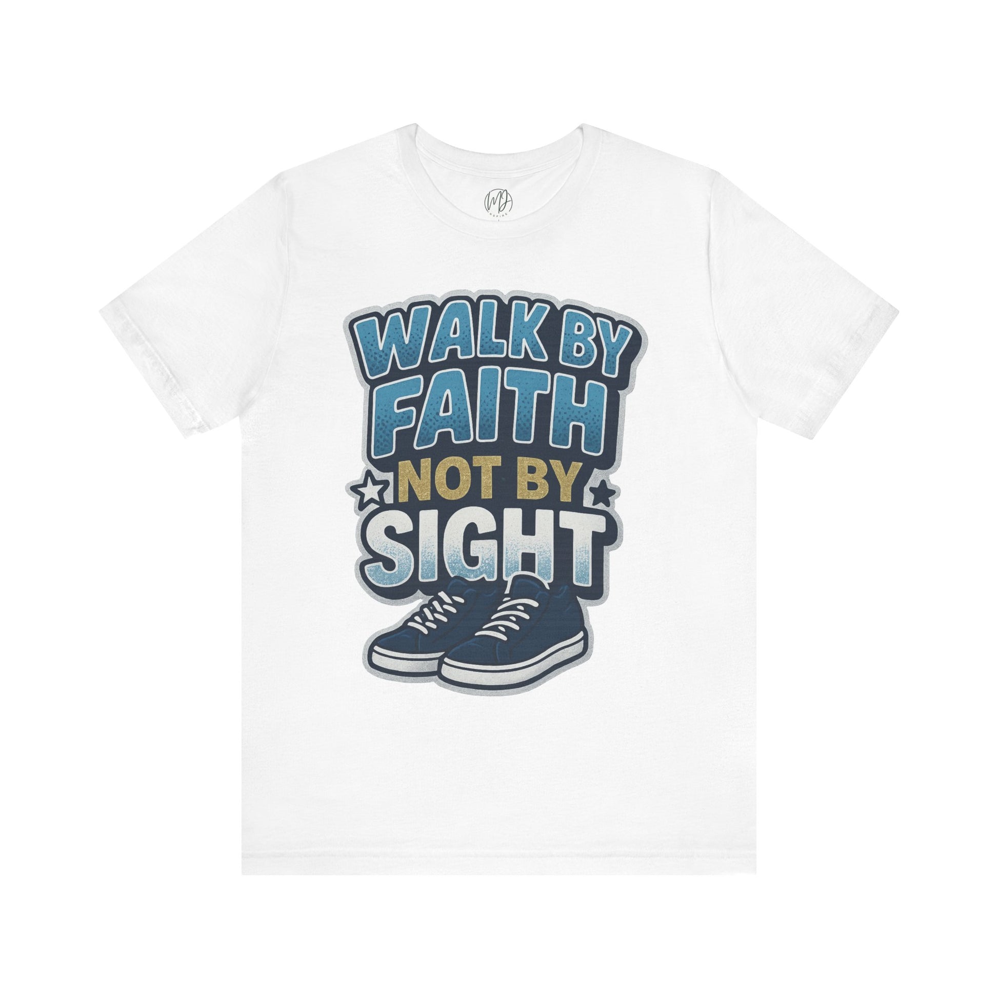 Walk by Faith, Not by Sight Tee – Scripture-Inspired Confidence