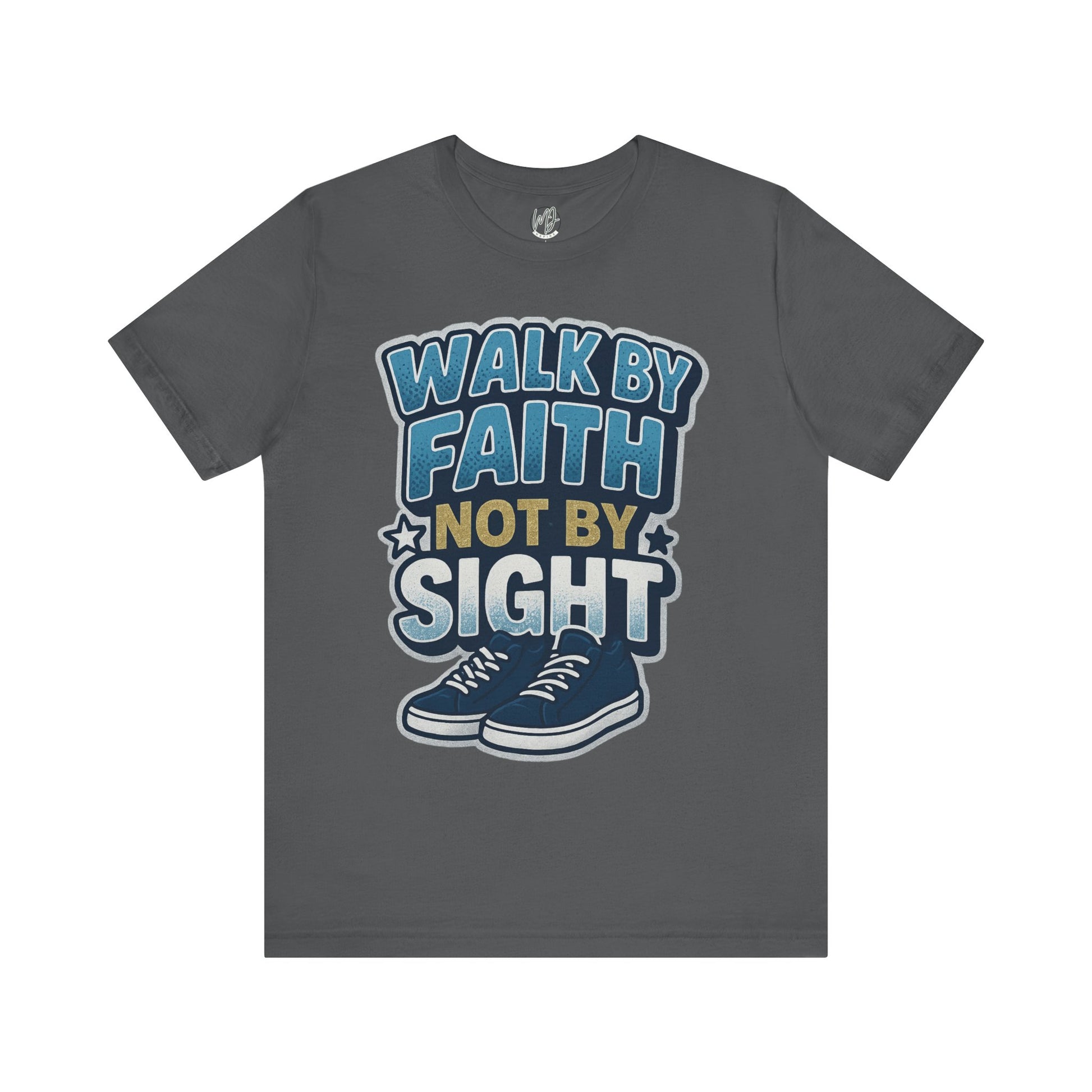 Walk by Faith, Not by Sight Tee – Scripture-Inspired Confidence
