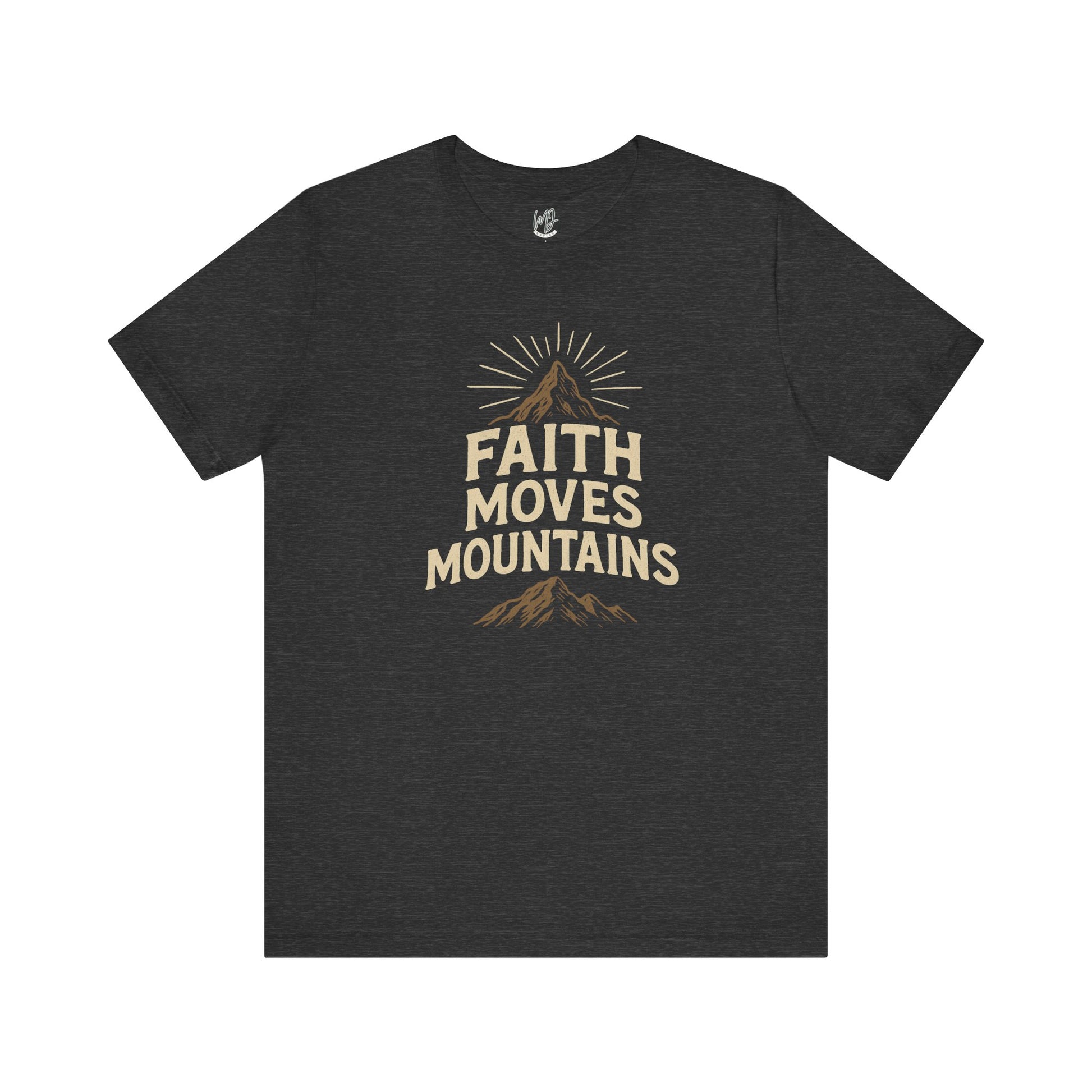 Faith Moves Mountains Tee – Bold Belief, Unshakable Style