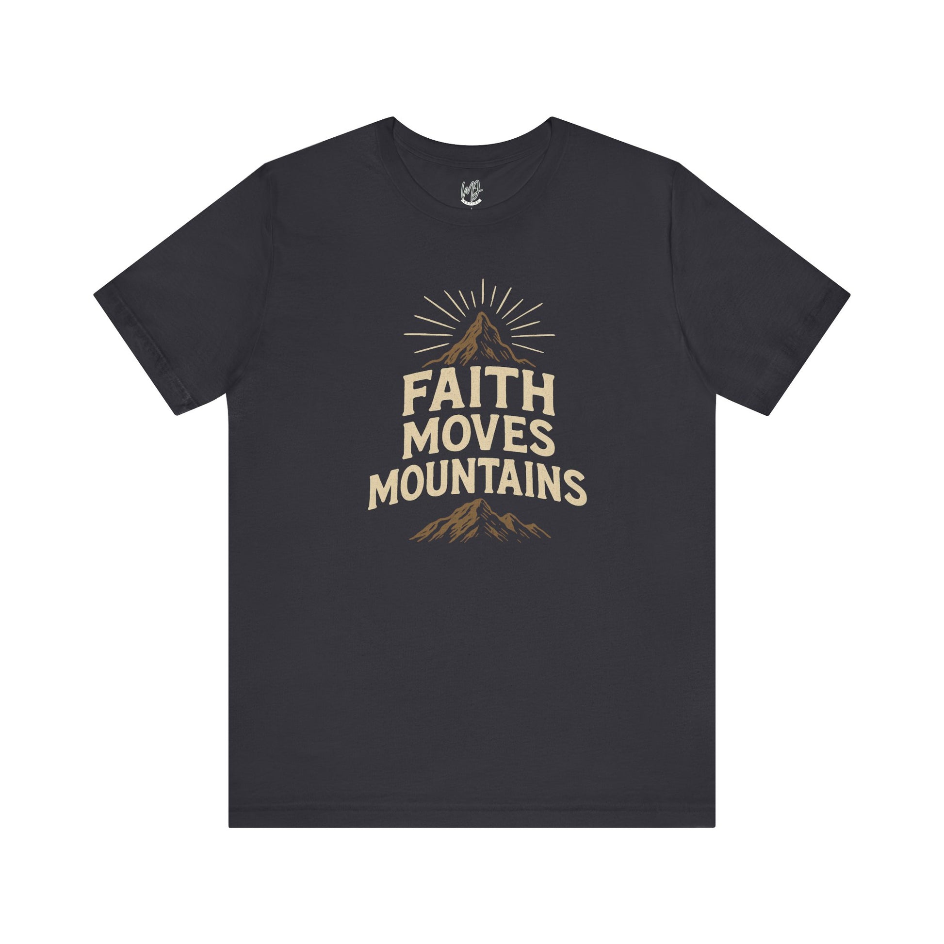 Faith Moves Mountains Tee – Bold Belief, Unshakable Style
