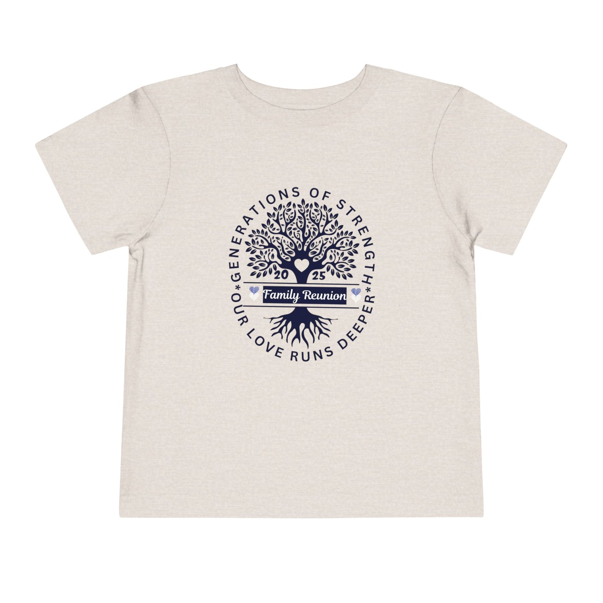 Generations of Strength – Family Reunion 2025 Toddler Short Sleeve Tee