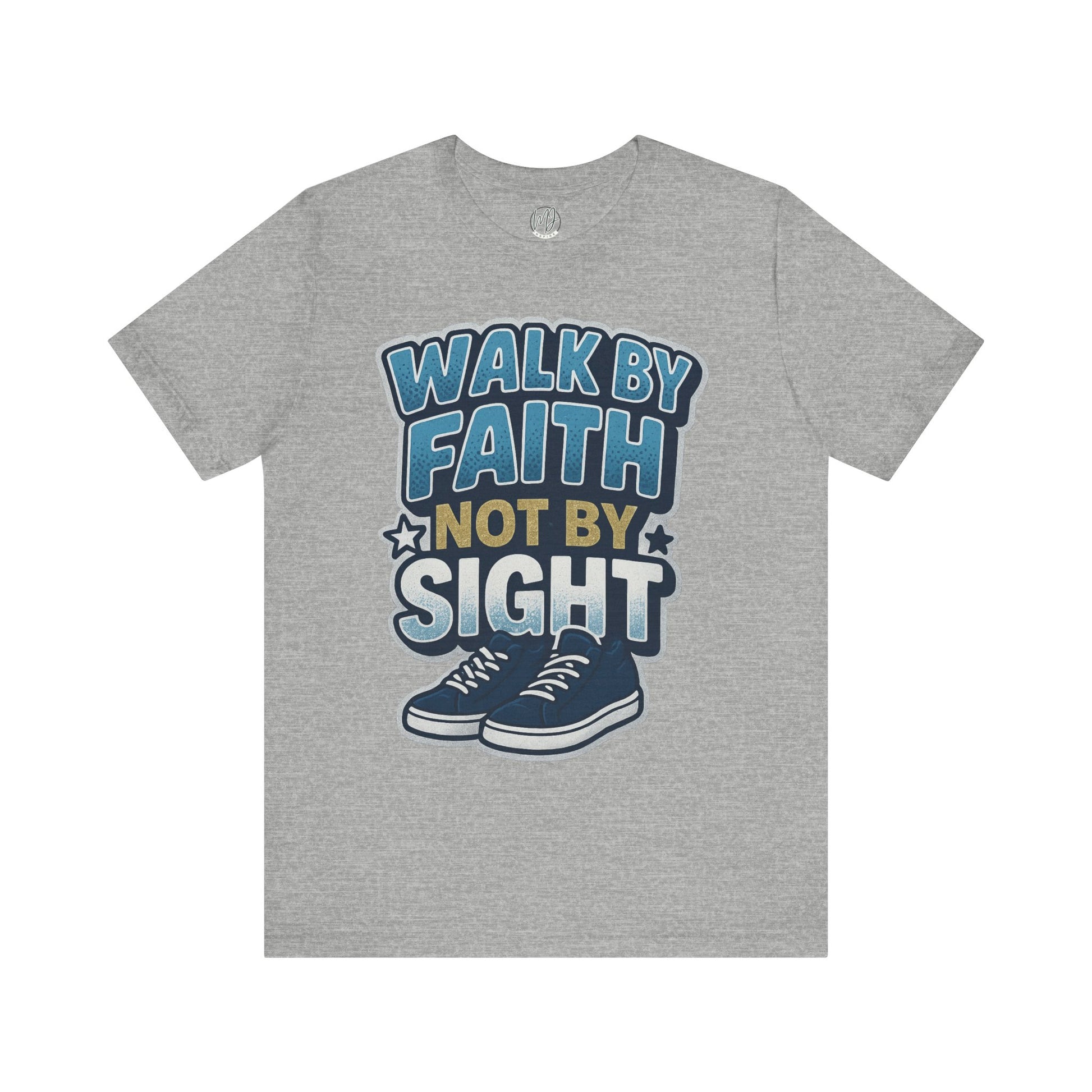Walk by Faith, Not by Sight Tee – Scripture-Inspired Confidence
