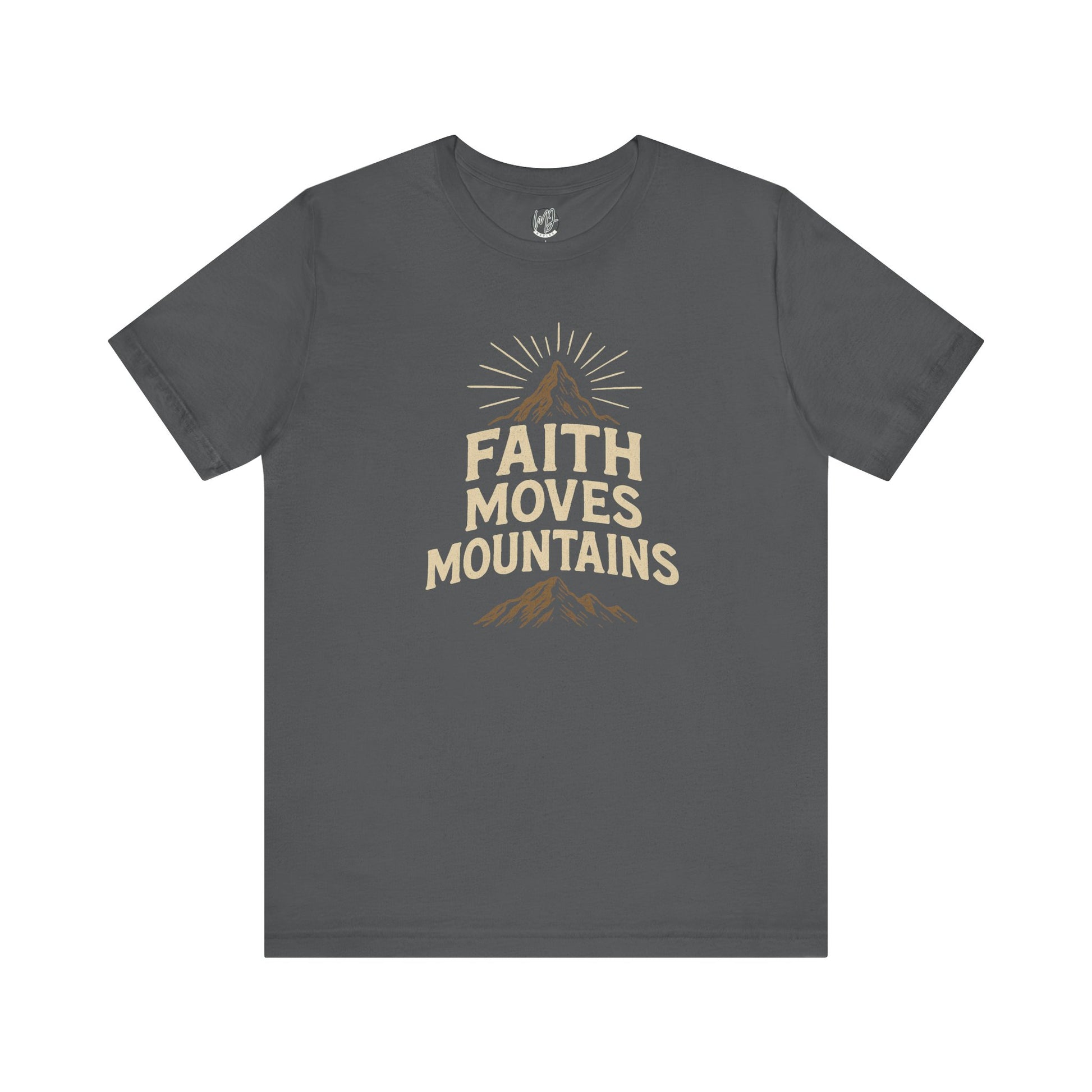 Faith Moves Mountains Tee – Bold Belief, Unshakable Style