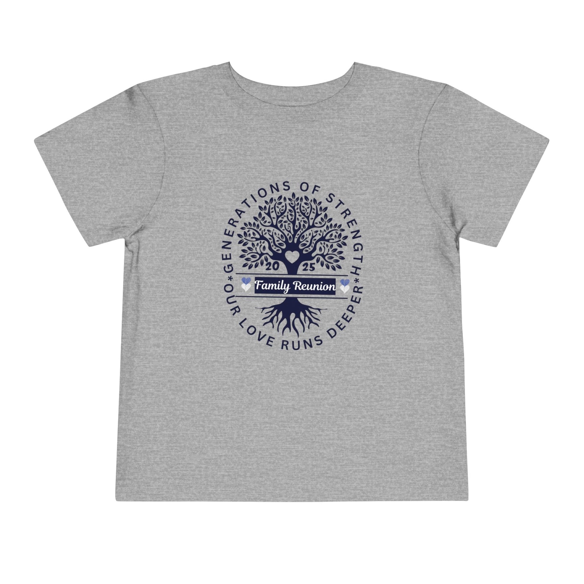 Generations of Strength – Family Reunion 2025 Toddler Short Sleeve Tee