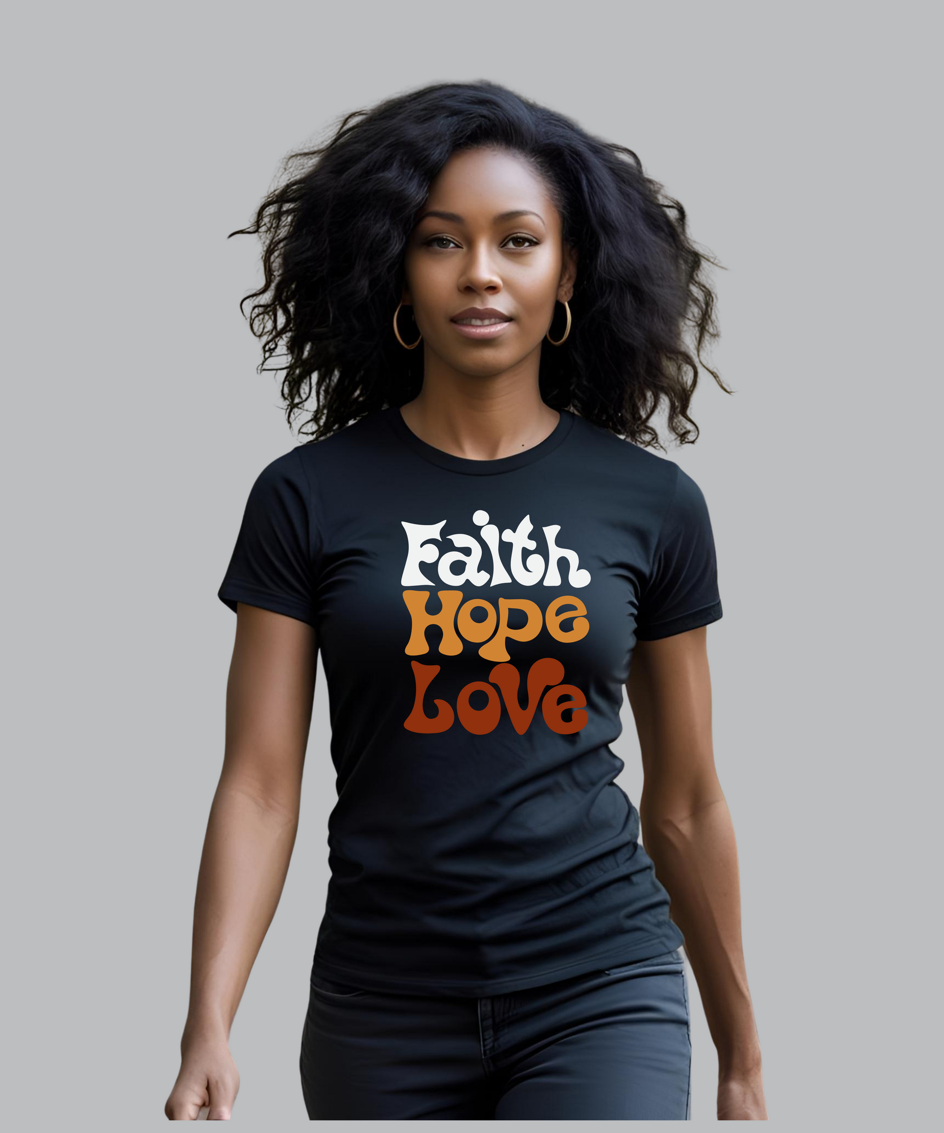 Faith • Hope • Love Retro Tee