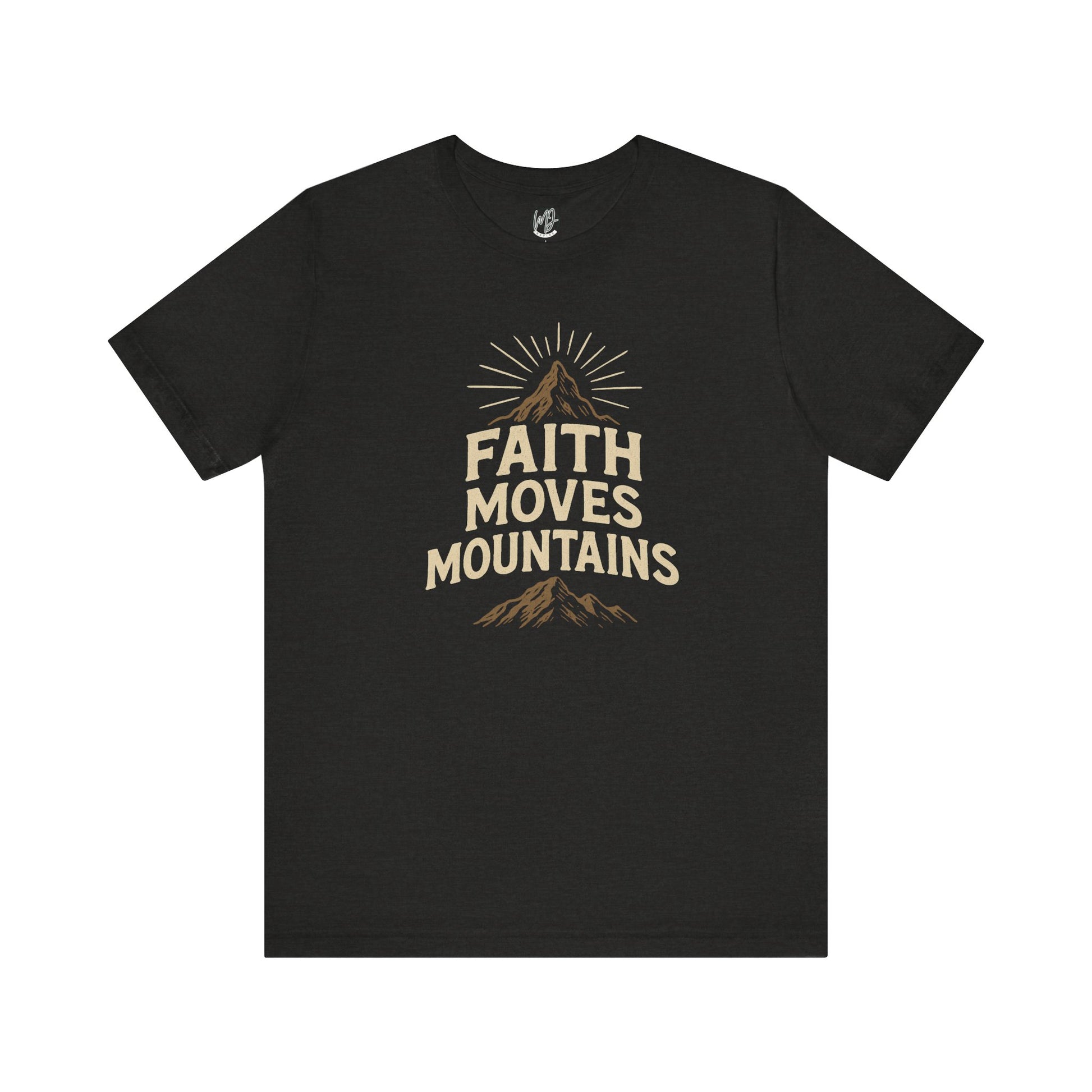 Faith Moves Mountains Tee – Bold Belief, Unshakable Style