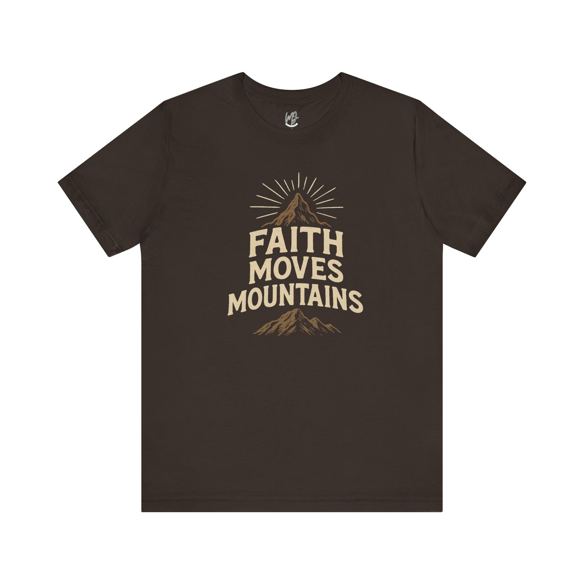 Faith Moves Mountains Tee – Bold Belief, Unshakable Style